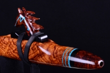 Honduran Rosewood Root Burl Native American Flute, Minor, Mid G-4, #H27C